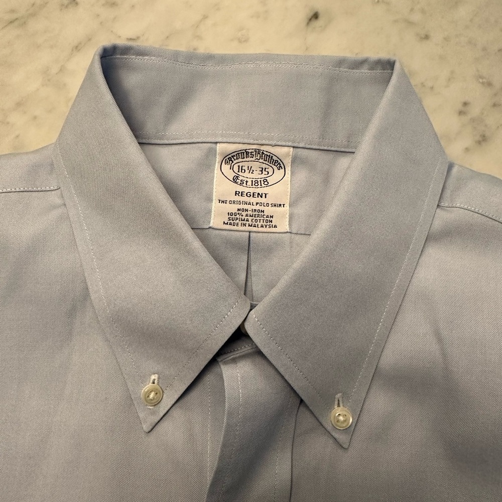 Brooks Brothers Light Blue Dress Shirt